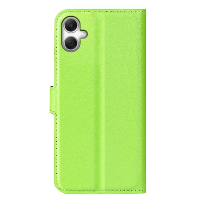 Bild 3, Samsung Galaxy A07 Fodral Litchi Läder Grön