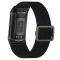 Fitbit Charge 6 / 5 Armband Justerbart Nylon Svart