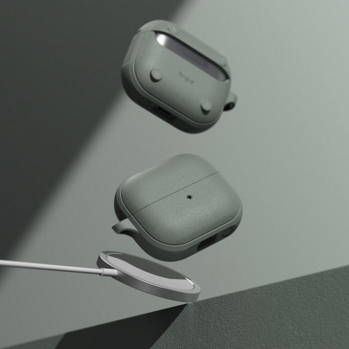 Bild 3, Ringke Galaxy Buds 3 / 3 Pro Skal MagSafe Onyx Sage Green
