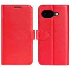 Google Pixel 10a Fodral Crazy Horse L&auml;der R&ouml;d