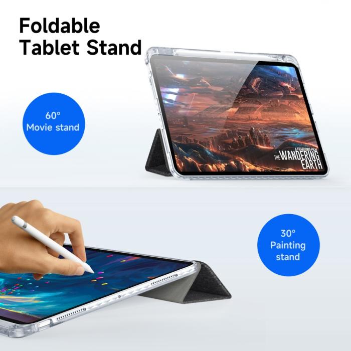Bild 3, DUX DUCIS iPad Pro 11 2024 Fodral Penhållare Svart