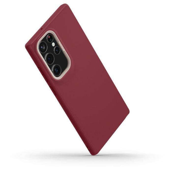 Bild 3, Spigen Cyrill Samsung Galaxy S22 Ultra Skal Color Brick Sangria Red
