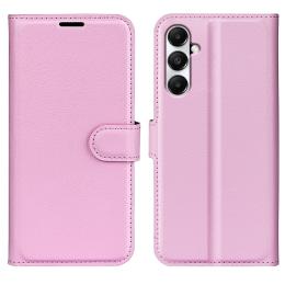 Samsung Galaxy A05s 4G Fodral Litchi Läder Ljus Rosa