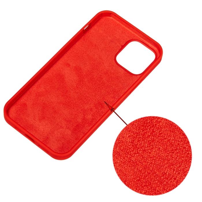 Bild 3, iPhone 15 Pro Skal Silikon Röd