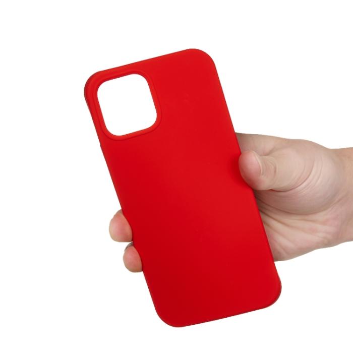 Bild 4, iPhone 15 Pro Skal Silikon Röd