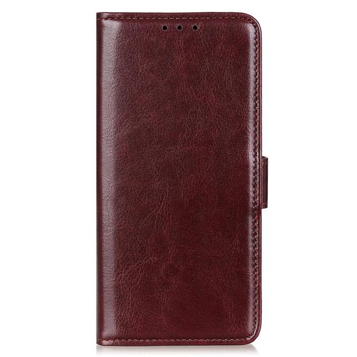 Bild 6, Xiaomi Redmi 10 5G Fodral Crazy Horse Brun