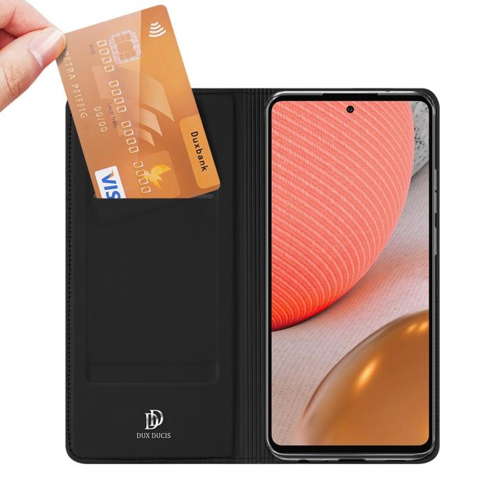 Bild 2, Samsung Galaxy A72 - DUX DUCIS Skin Pro Fodral - Svart