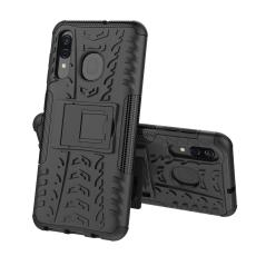 Samsung Galaxy A50 - Ultimata stöttåliga skalet med stöd - Svart