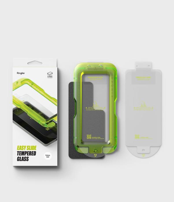 Bild 6, Ringke Galaxy S26 2-PACK Easy Slide Skärmskydd Härdat Glas