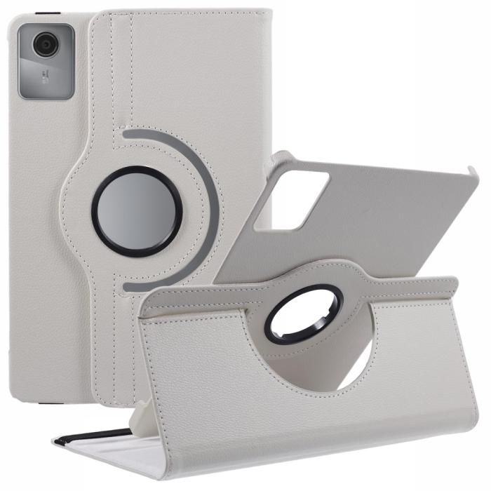 Bild 1, Lenovo Tab M11 Fodral 360° Rotation Vit