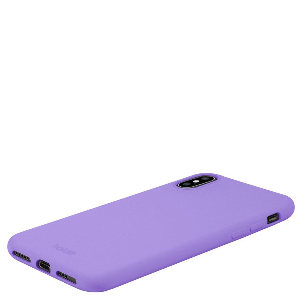 holdit iPhone X/Xs Mobilskal Silikon Violet