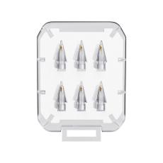 ESSAGER 6-PACK Ersättning Pennspets Apple Pen 1/2/Pro Transparent