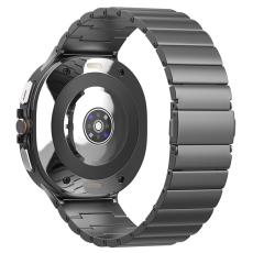 Samsung Galaxy Watch 8 46/44/40 mm Armband Metall Gr&aring;