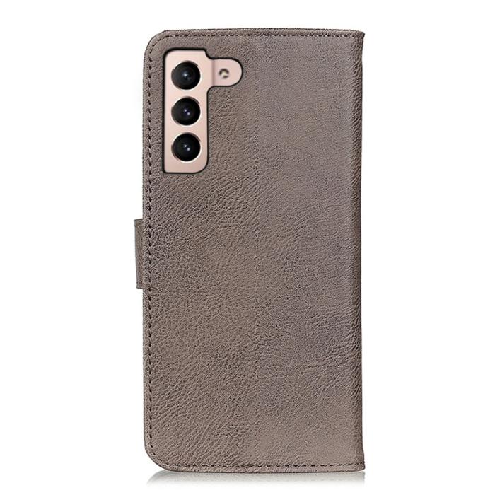 Bild 3, KHAZNEH Samsung Galaxy S22 Fodral Läder Khaki