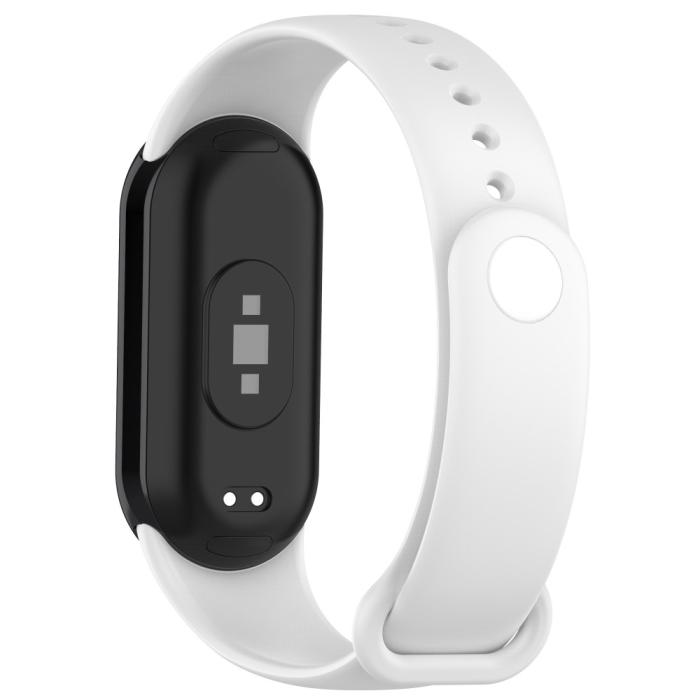 Bild 1, Xiaomi Smart Band 9/8 Armband Solid Silikon Vit