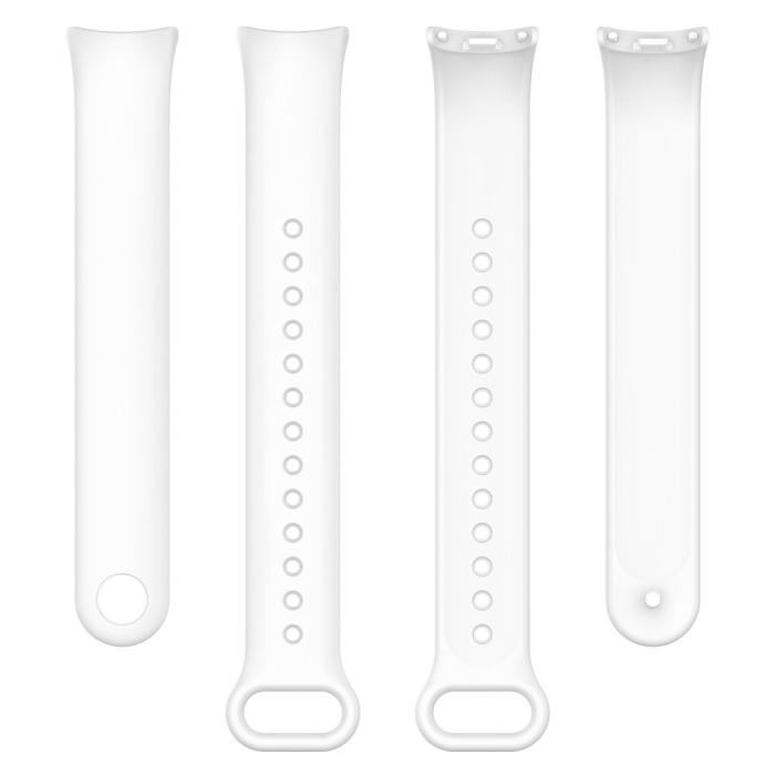 Bild 4, Xiaomi Smart Band 9/8 Armband Solid Silikon Vit