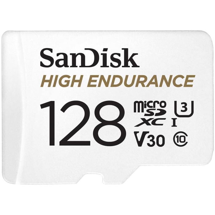 Bild 4, SanDisk MicroSDXC 128 GB High Endurance Minneskort Inkl. Adapter