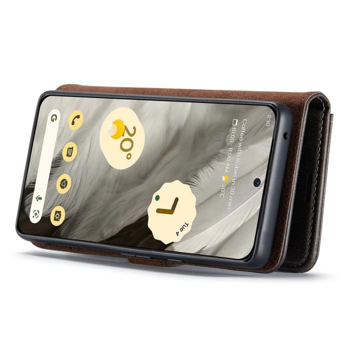 Bild 4, DG.MING Google Pixel 8 2in1 Magnet Fodral / Skal Grå