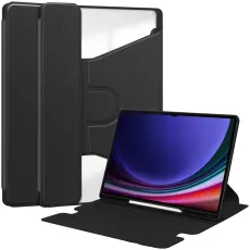 Samsung Galaxy Tab S10 Ultra Fodral 360&deg; Rotation Svart