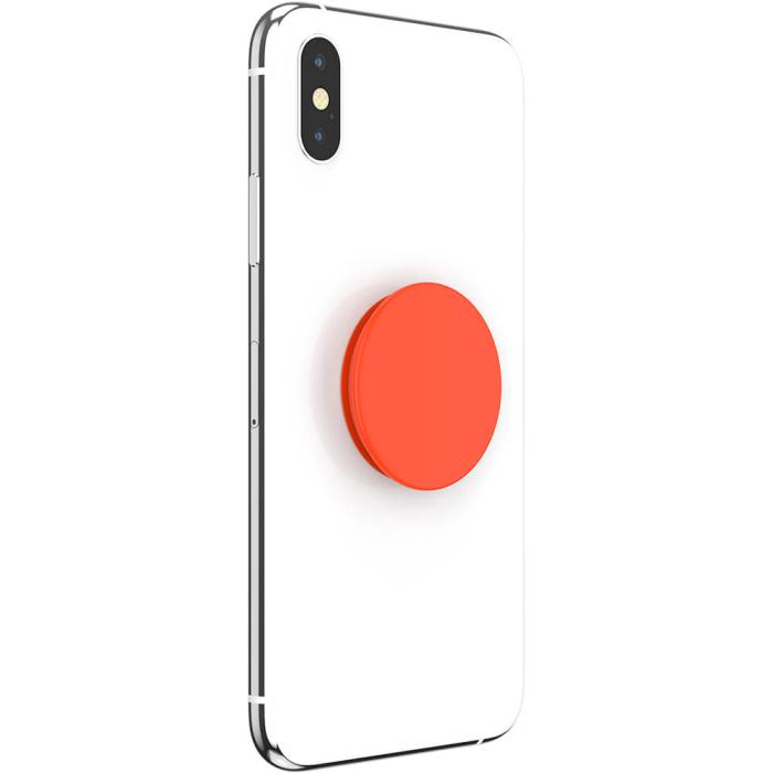 Bild 8, PopSockets Avtagbart Grip med Ställfunktion Neon Electric Orange