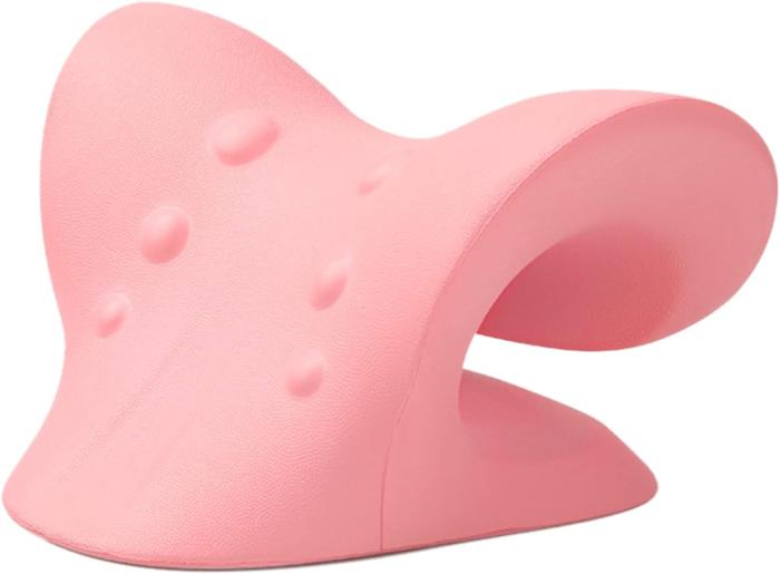 Bild 2, Kiropraktisk Nackkudde, Nacksträckare - Rosa