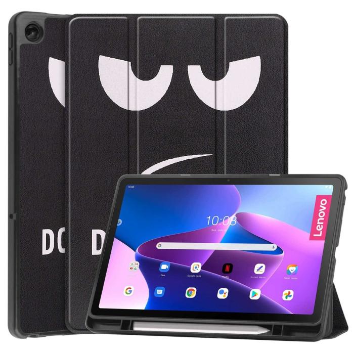 Bild 1, Lenovo Tab M10 Plus Gen 3 Fodral Tri-Fold Dont Touch