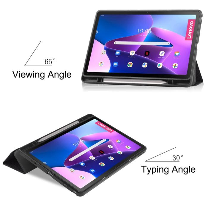 Bild 2, Lenovo Tab M10 Plus Gen 3 Fodral Tri-Fold Dont Touch