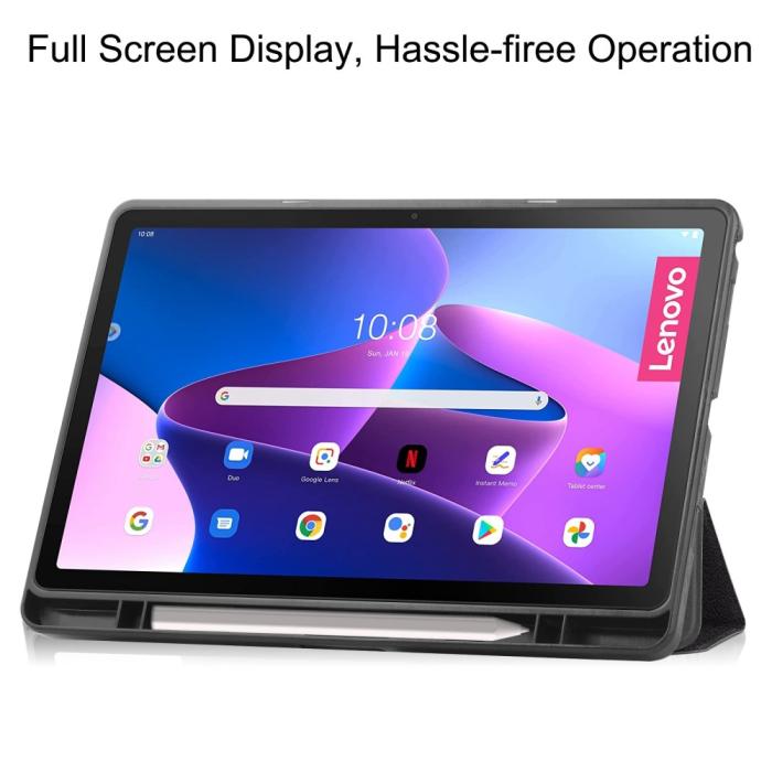 Bild 3, Lenovo Tab M10 Plus Gen 3 Fodral Tri-Fold Dont Touch