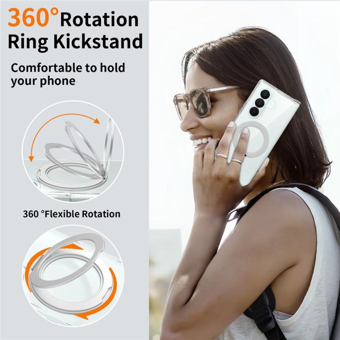 Bild 3, Samsung Galaxy Z Fold 8 Ultra Skal MagSafe TPU Transparent