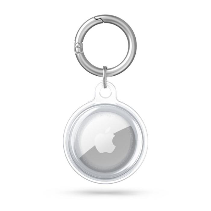 Bild 1, Tech-Protect Apple AirTag Hållare Nyckelring Icon Transparent