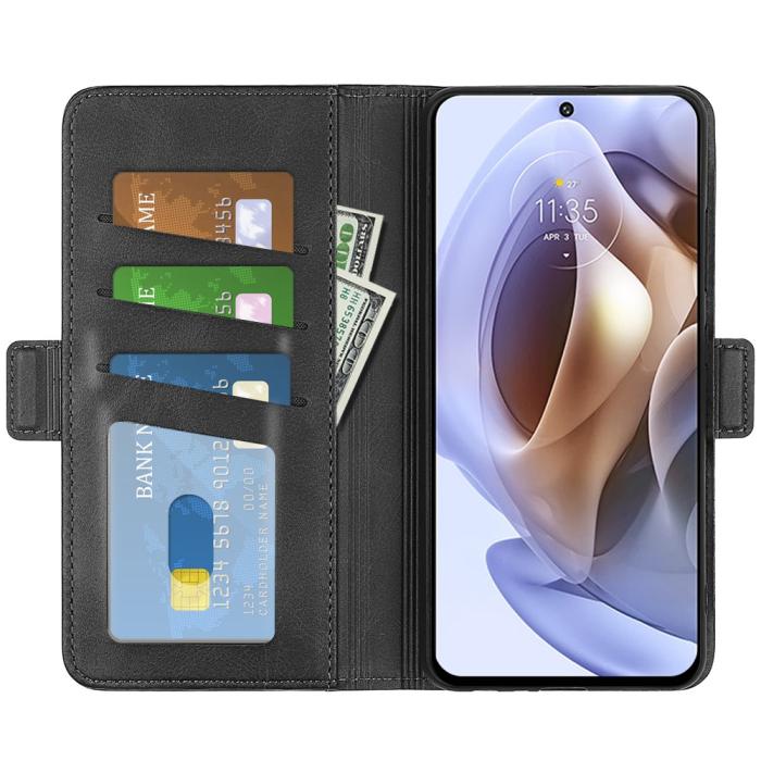 Bild 5, Motorola Moto G31 / G41 Fodral Med Magnetisk Stängning Svart