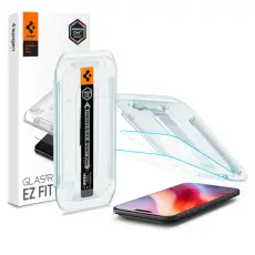 Spigen iPhone Air 2-PACK GLAS.tR "Ez Fit" Sk&auml;rmskydd