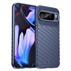 Google Pixel 10 Pro XL Skal Twill Textur Bl&aring;