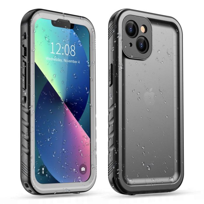 Bild 2, Tech-Protect iPhone 13 Mini Skal 360 IP68 Shellbox Svart