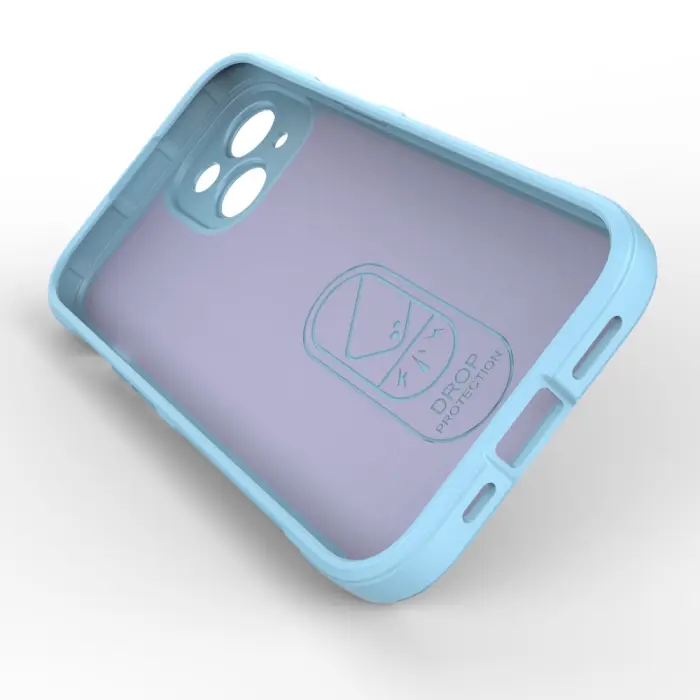 Bild 2, iPhone 15 Plus Skal Magic Shield Ljus Blå