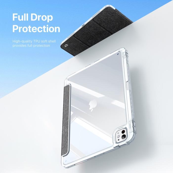 Bild 6, DUX DUCIS iPad Pro 11 2024 Fodral Penhållare Svart