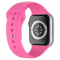 Apple Watch 38/40/41/42 mm Silikon Armband (S/M) Hot Pink