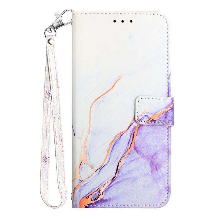 Bild 3, Samsung Galaxy S26 Fodral Marmor Vit / Lila