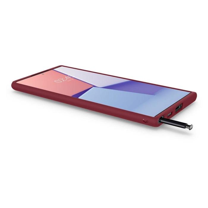 Bild 6, Spigen Cyrill Samsung Galaxy S22 Ultra Skal Color Brick Sangria Red