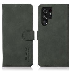 KHAZNEH Samsung Galaxy S23 Ultra Fodral Läder Grön