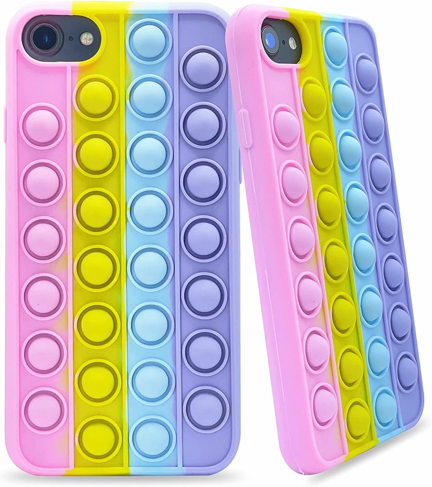 iPhone 6/7/8/SE (2020/2022) - Pop It Fidget Skal - Multicolor