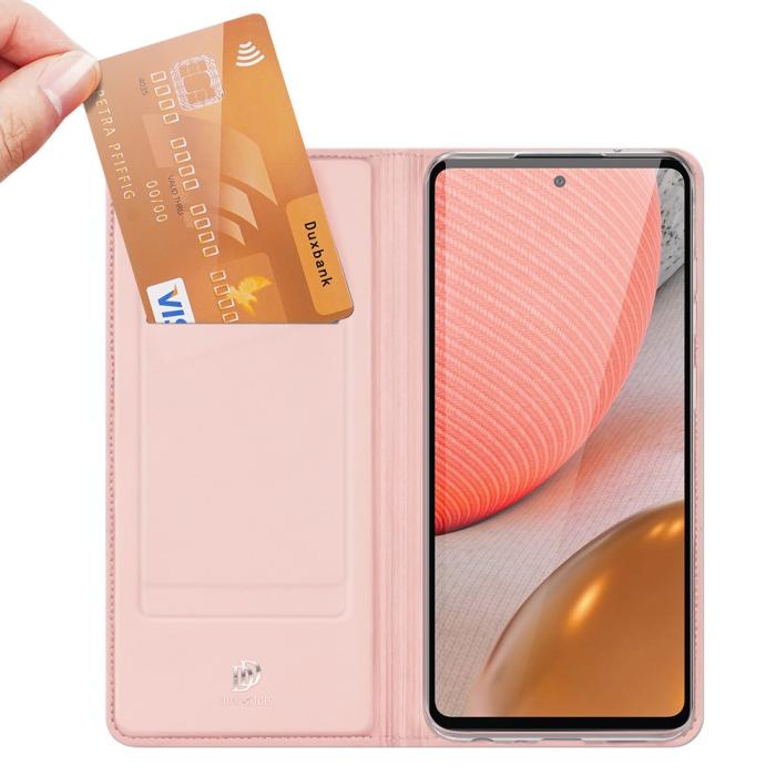 Bild 2, Samsung Galaxy A72 - DUX DUCIS Skin Pro Fodral - Roséguld