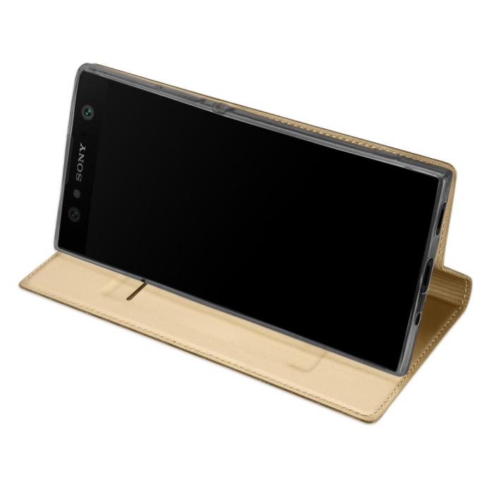 Bild 5, Sony Xperia XA2 Ultra - DUX DUCIS Plånboksfodral - Guld