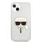 Karl Lagerfeld iPhone 13 Skal TPU Full Glitter Silver