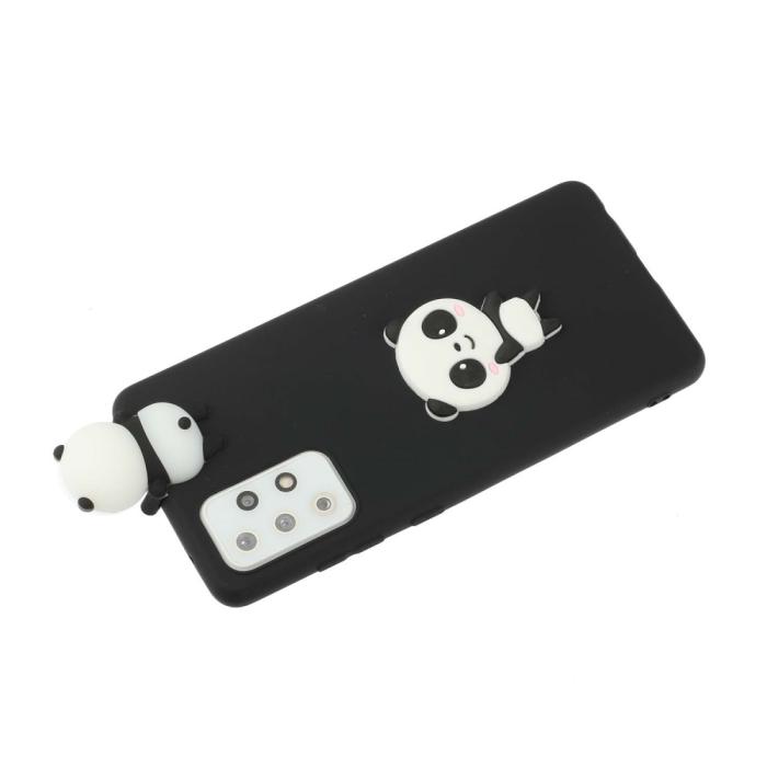 Bild 5, Samsung Galaxy A53 5G Skal 3D Figur Svart Panda