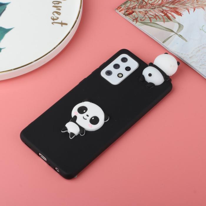 Bild 6, Samsung Galaxy A53 5G Skal 3D Figur Svart Panda