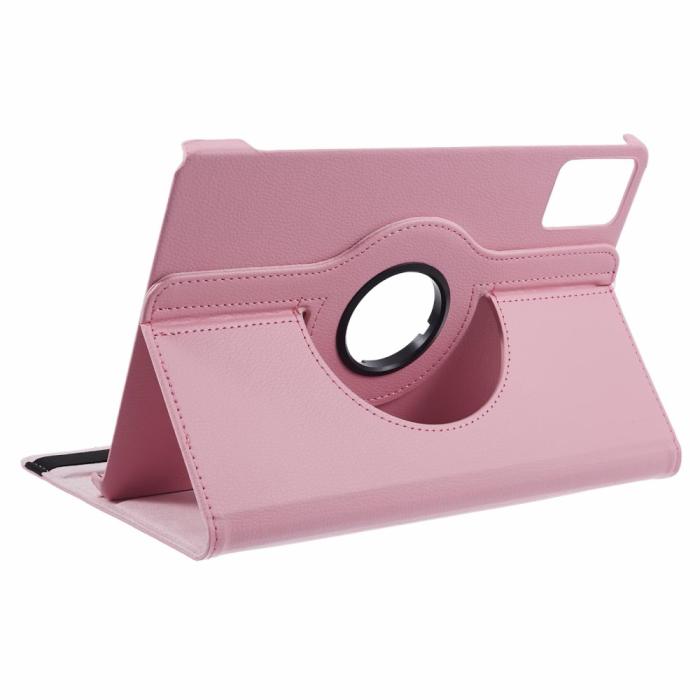 Bild 4, Lenovo Tab M11 Fodral 360° Rotation Ljus Rosa