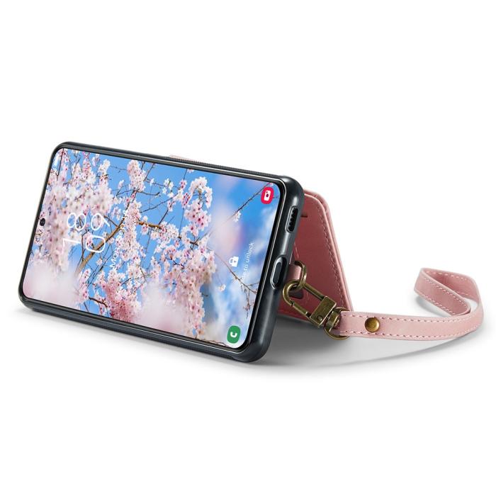 Bild 3, CASEME Galaxy S23 Plus Skal Med Magnetisk Plånbok Ljus Rosa