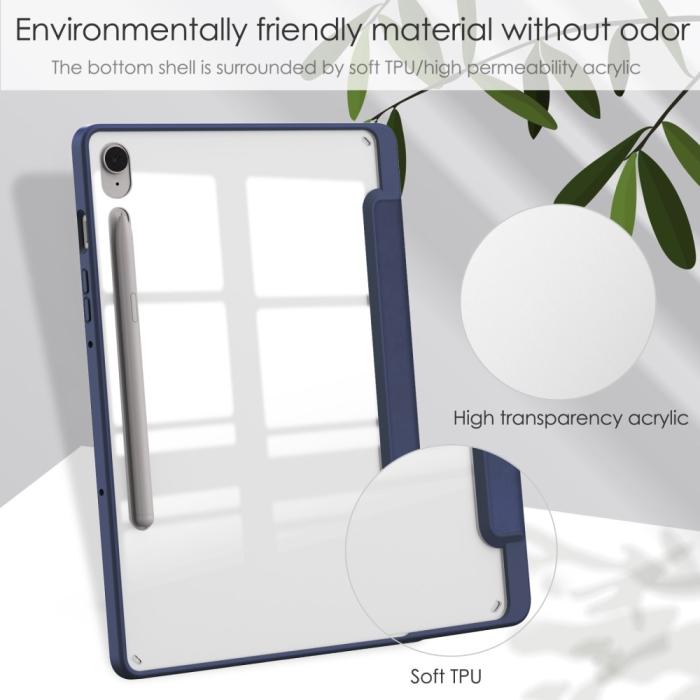 Bild 6, Galaxy Tab S9 FE Fodral Hybrid Pennhållare Blå