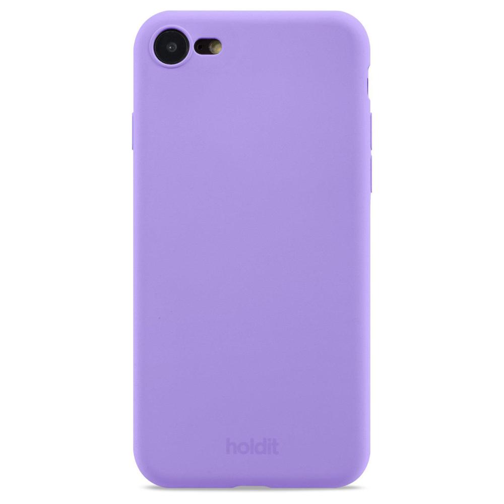 holdit iPhone 7/8/SE Mobilskal Silikon Violet